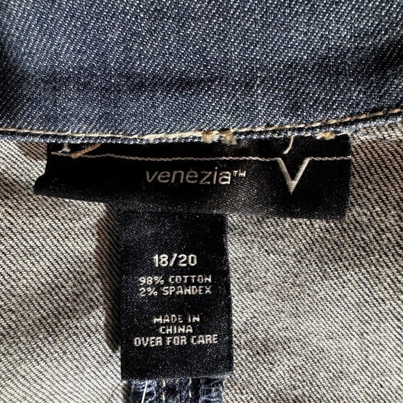 NWT Lane Bryant Venezia Denim/Jean Jacket - Size 18/20 - Picture 6 of 8